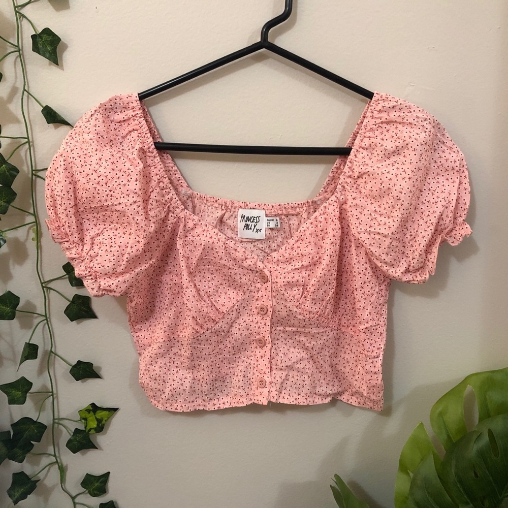 Princess Polly The Laura Top Pink